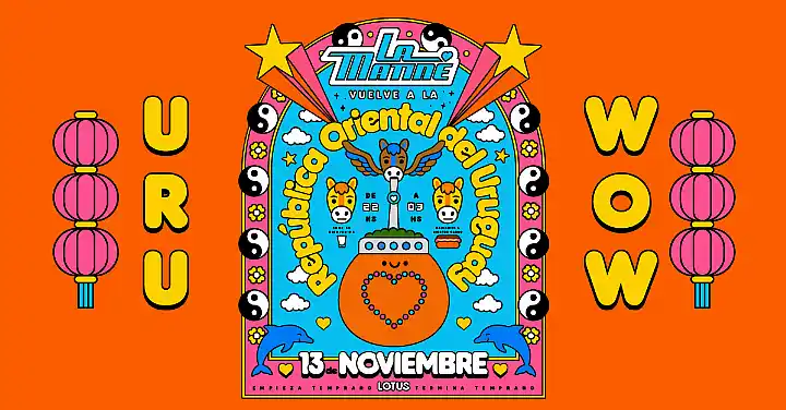Flyer de HAY PLAN - LA MATINÉ VUELVE A URUGUAY 13.11