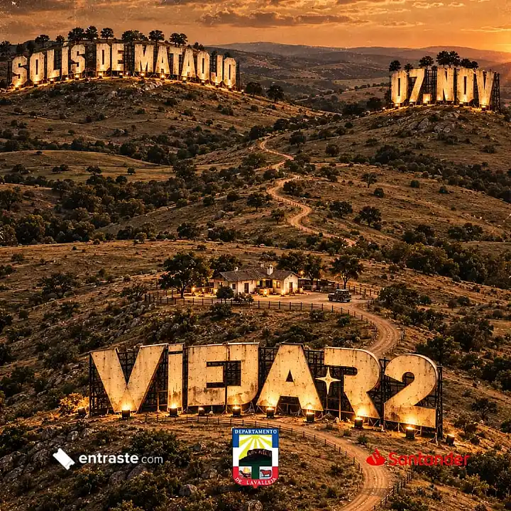 Flyer de VIEJAR2 entre SIERRAS