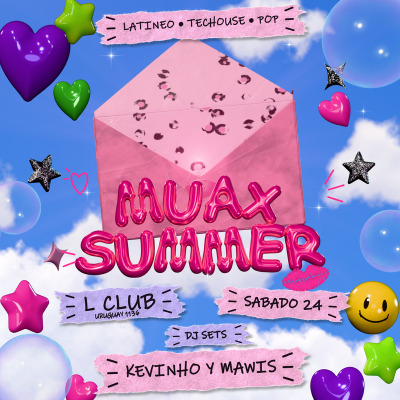 Flyer de Mua x Summer Always End 🩷