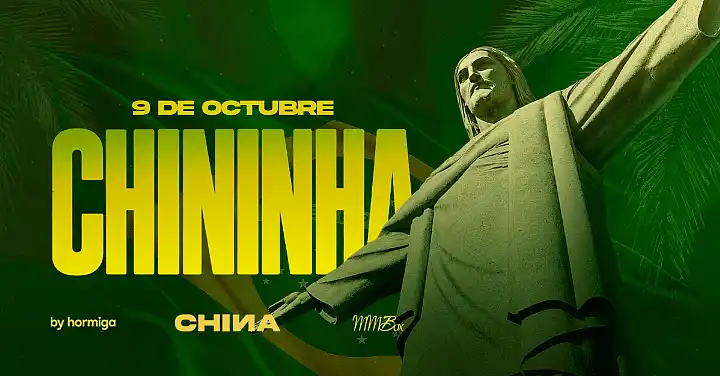 Flyer de CHININHA 2.0