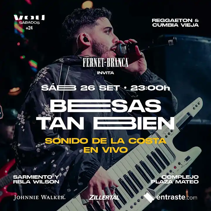 Flyer de SÁBADO 26 DE SETIEMBRE – SONIDO DE LA COSTA EN VIVO - REGGAETON VIEJO Y CUMBIA VIEJA