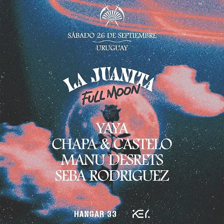 Flyer de La Juanita x Key