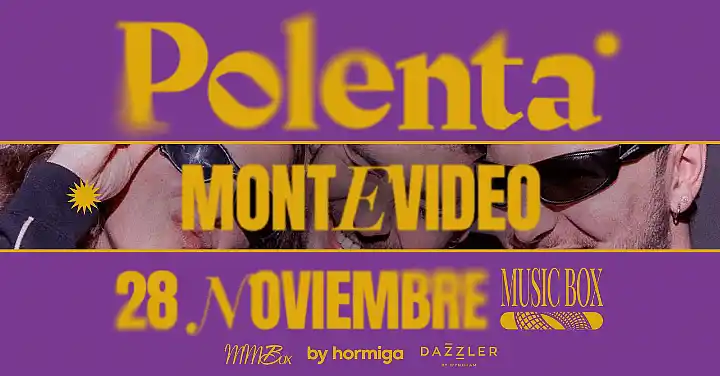Flyer de POLENTA MONTEVIDEO - 28.11