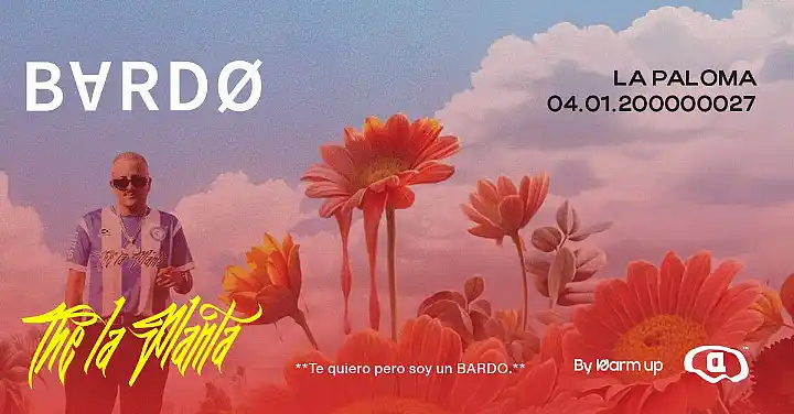 Flyer de BARDO | ARENA LA PALOMA