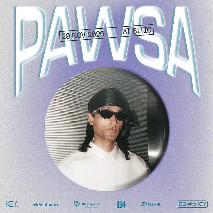 Flyer de Key presenta PAWSA