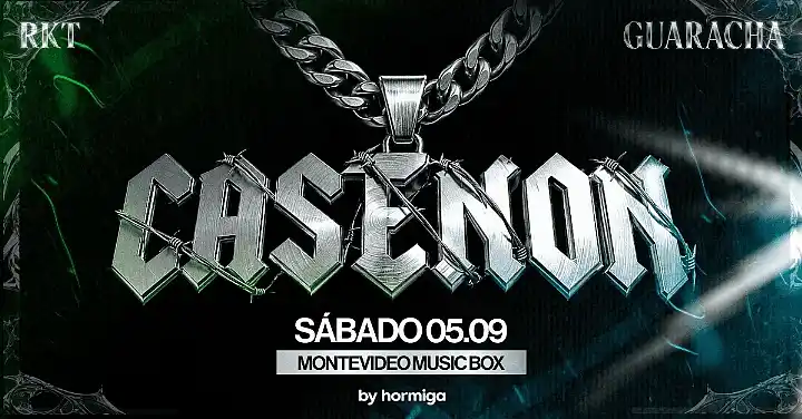 Flyer de CASENON - MONTEVIDEO 05.09