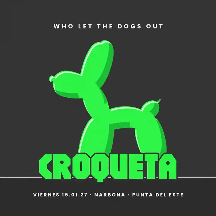 Flyer de Croqueta - JOIN THE EXPERIENCE