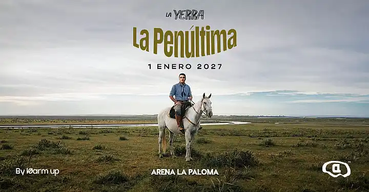 Flyer de LA YERRA | ARENA LA PALOMA