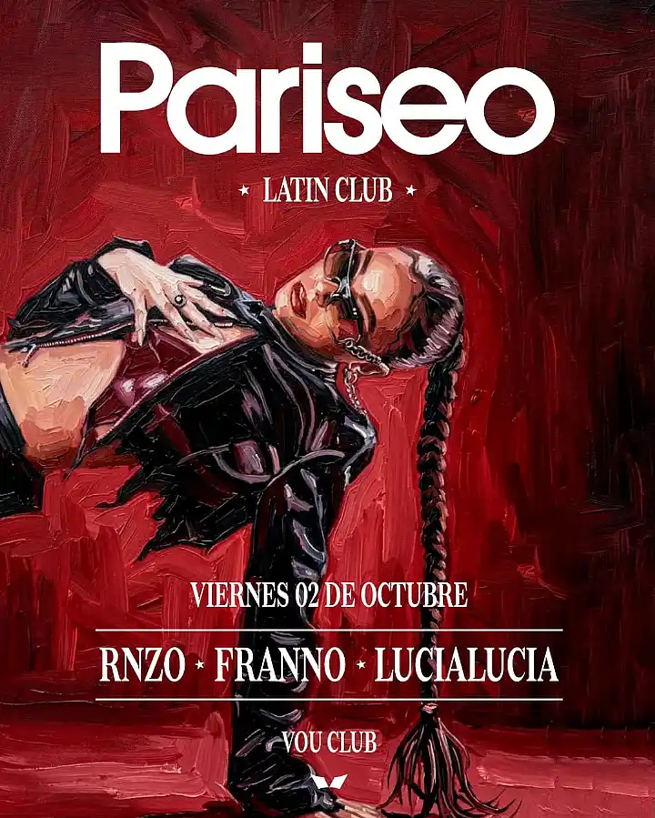 Flyer de PARISEO LATIN CLUB - VIE 2 DE OCT