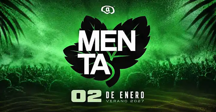 Flyer de MENTA | ARENA LA PALOMA