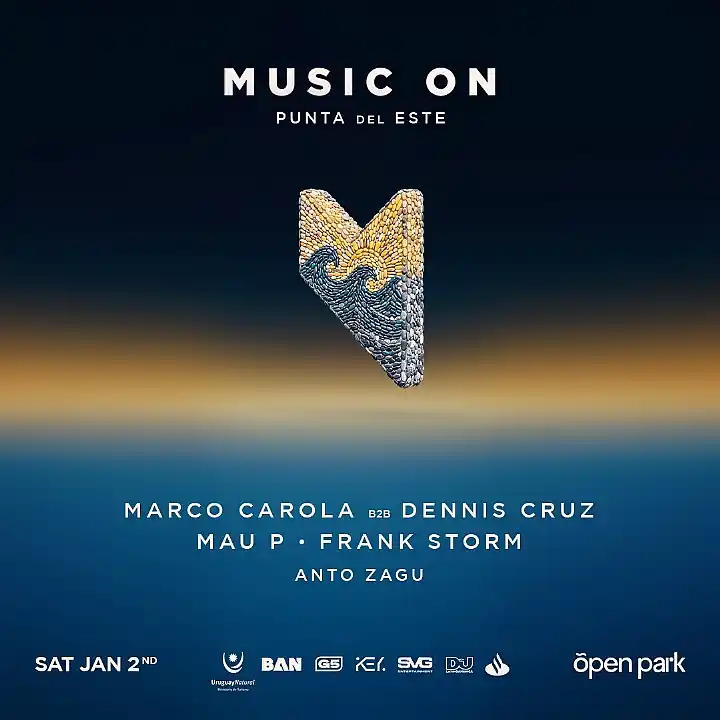Flyer de Music On PDE 2027