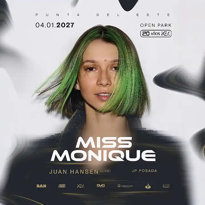 Flyer de Miss Monique PDE 2027