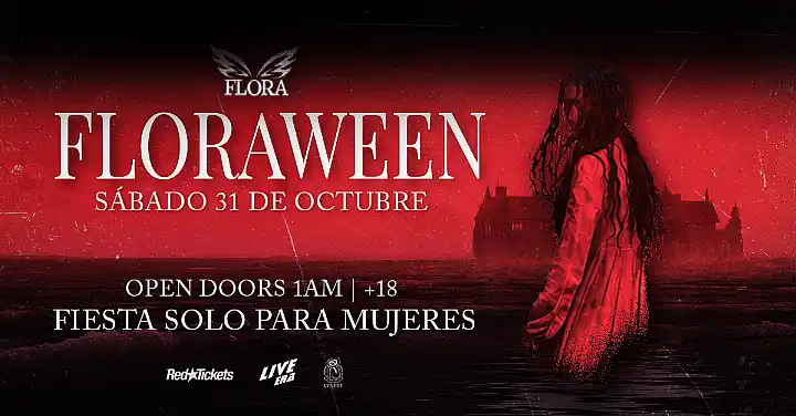 Flyer de FLORAWEEN - SOLO PARA MUJERES