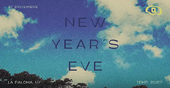 Flyer de NEW YEAR EVE | ARENA LA PALOMA