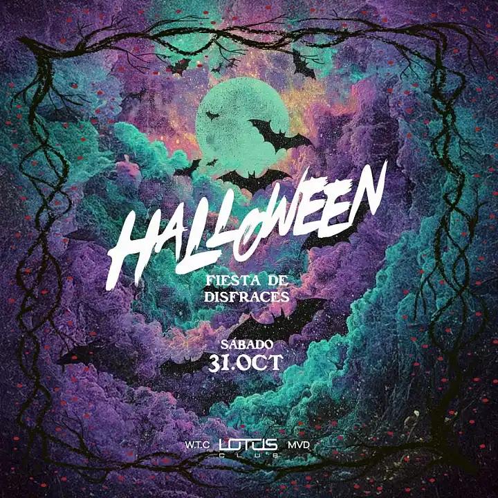 Flyer de HALLOWEEN - Lotus WTC