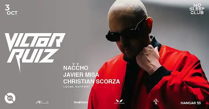 Flyer de VICTOR RUIZ in Montevideo