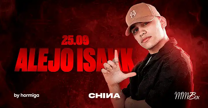 Flyer de LA CHINA - ALEJO ISAKK