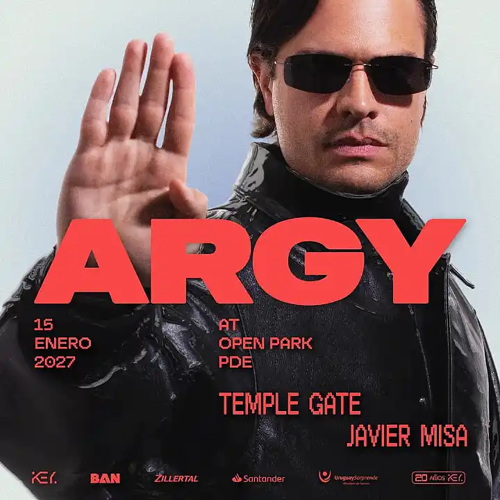 Flyer de Key Presenta Argy