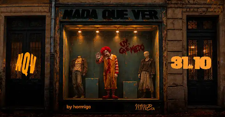 Flyer de Nada Que Ver 31.10 - HALLOWEEN