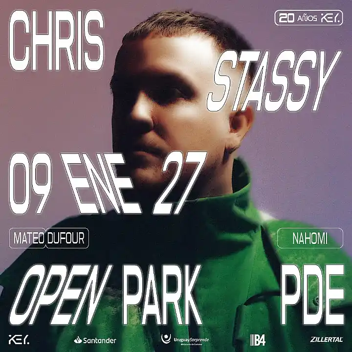 Flyer de Key Presenta CHRIS STASSY