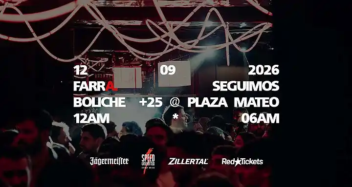 Flyer de FARRA. - SABADO 12/09